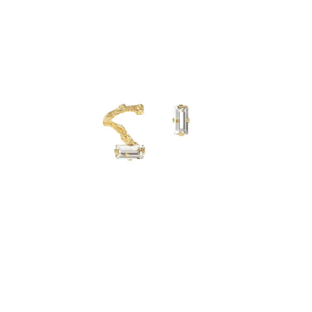 Boucles d'oreilles Baguette grand modèle IMAÏ - 1