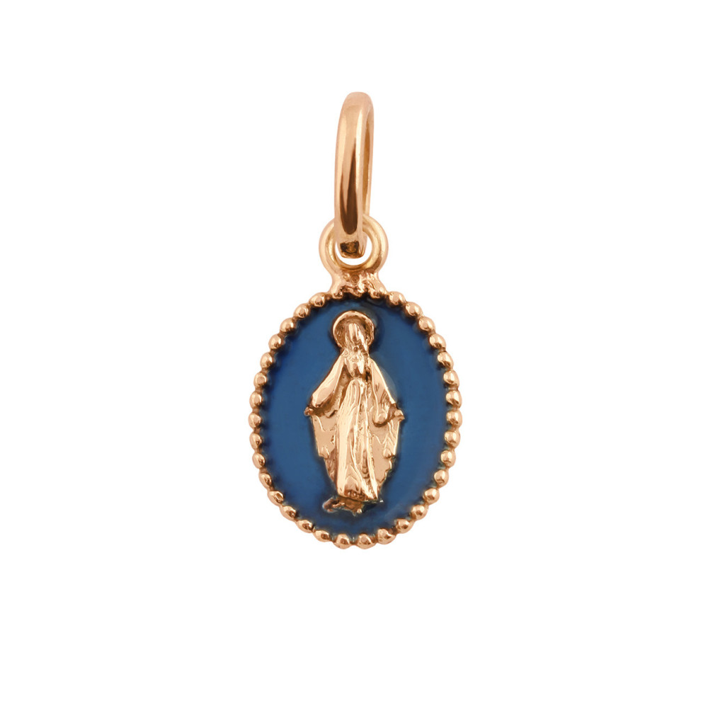 Enamelled Madonna pendant GIGI CLOZEAU - 1