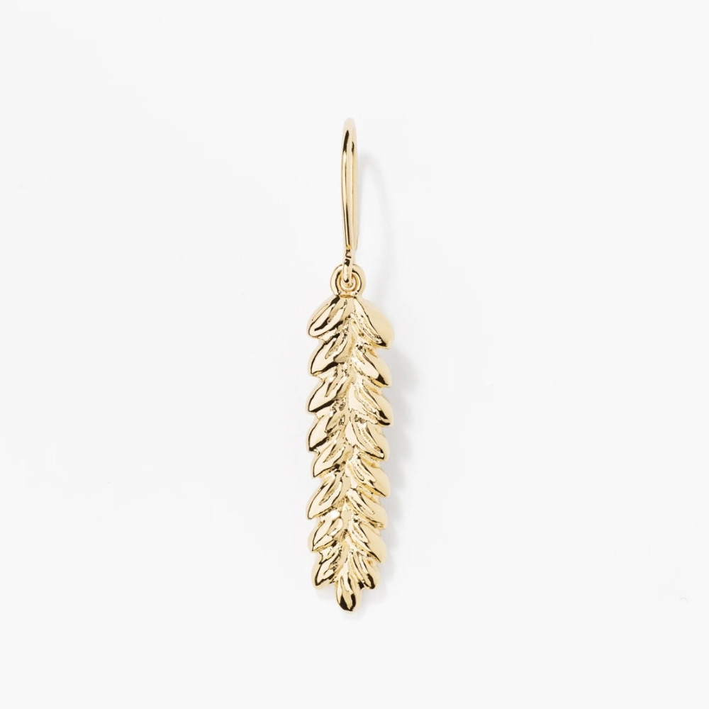 Earring Wheat AURELIE BIDERMANN - 1