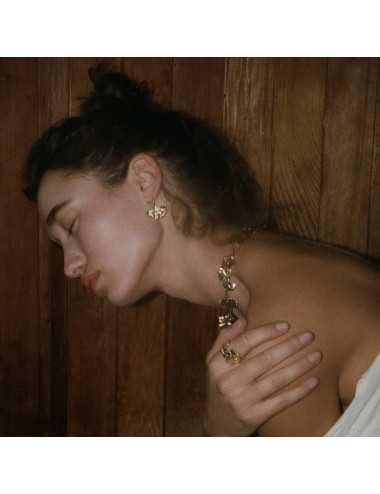 Tangerine earring AURELIE BIDERMANN - 2
