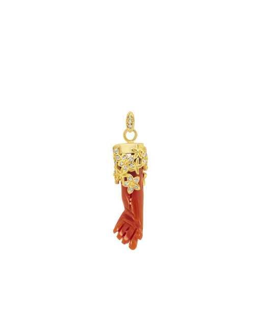 Pendentif Fleurs MARIA BATTAGLIA - 1