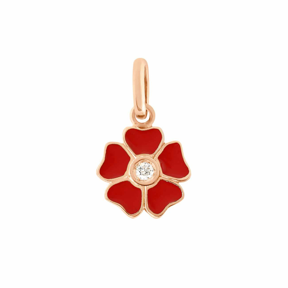 Pendant Flower resin Diamond GIGI CLOZEAU - 1