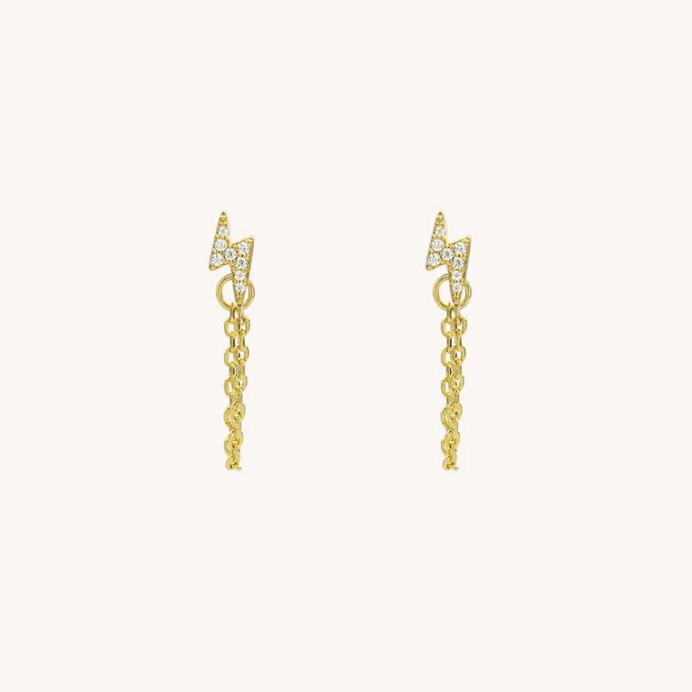 FLASH CHAIN EARRINGS