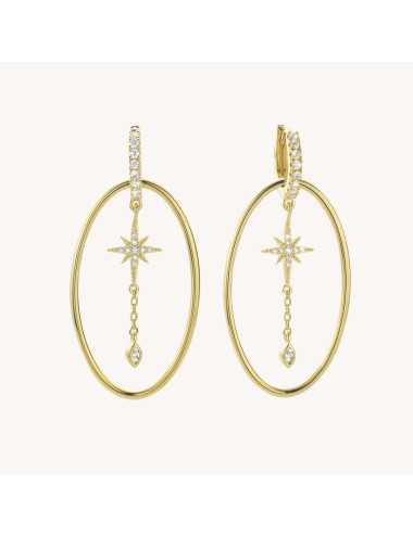 BOUCLES D'OREILLES ROYAL DIWALI DORE 