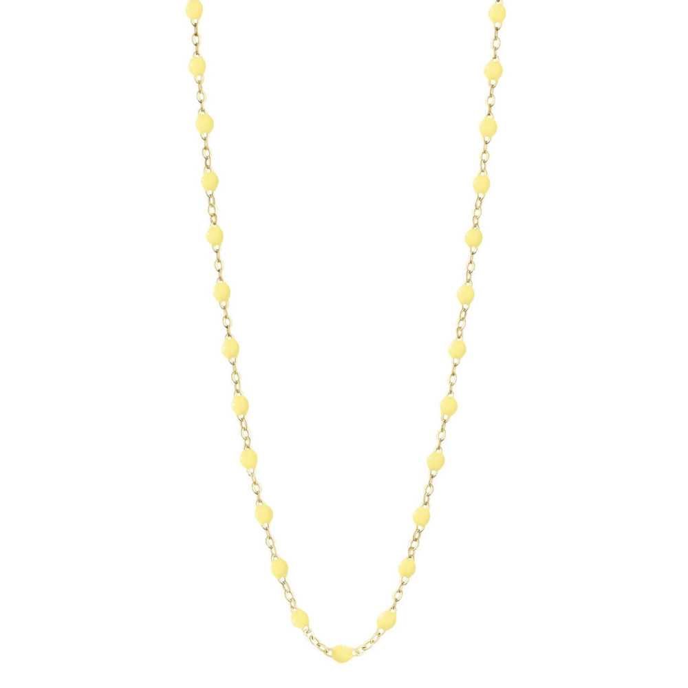 Gigi necklace 42cm yellow gold