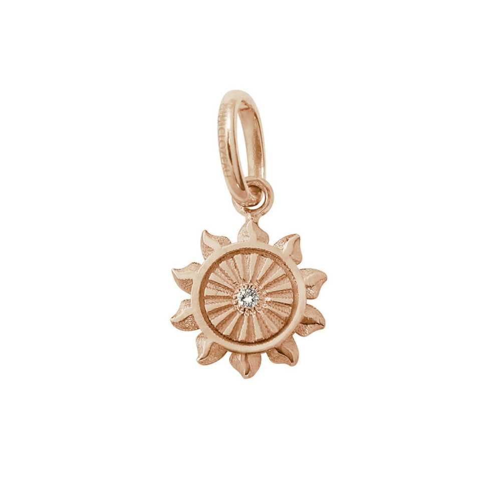 Lucky sun pink gold diamond...