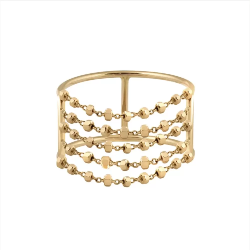 Bague Diamantée double...