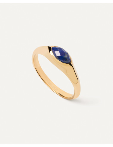 Bague Chevalière Nomad Lapis-Lazuli