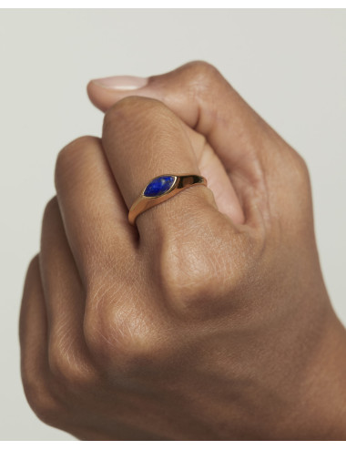 Bague Chevalière Nomad Lapis-Lazuli