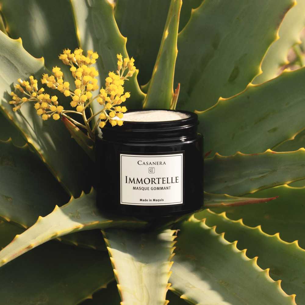 Exfoliating mask with Immortelle essential oil CASANERA - 1