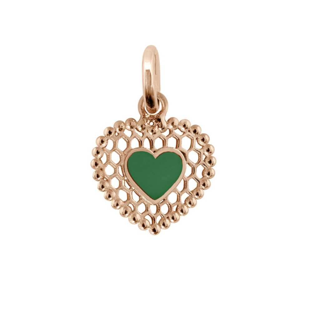 Pendentif Coeur dentelle