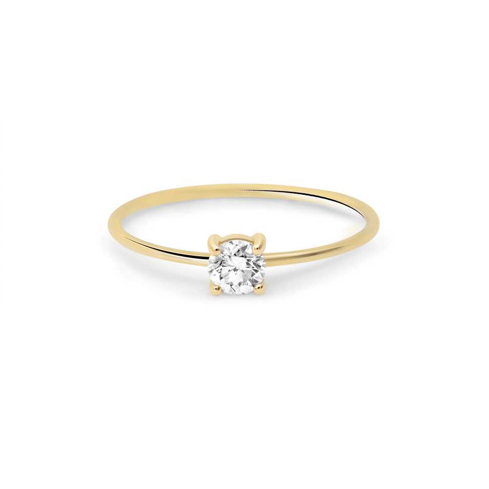 copy of Solitaire heart ring