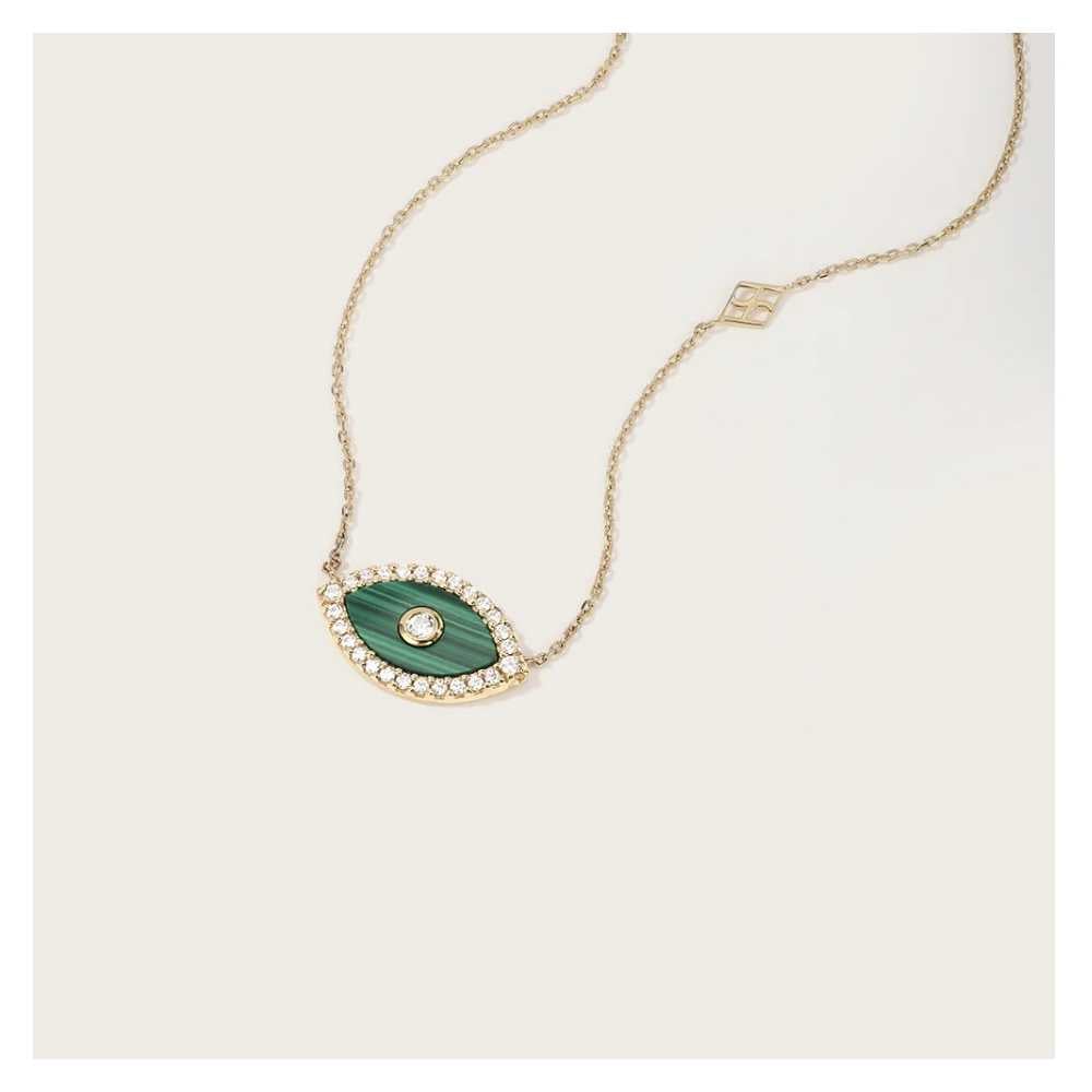 Collier Lana malachite