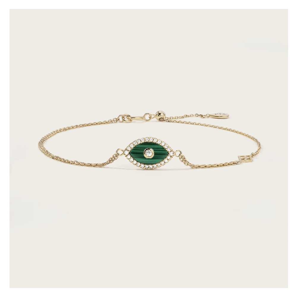 Bracelet Lana malachite