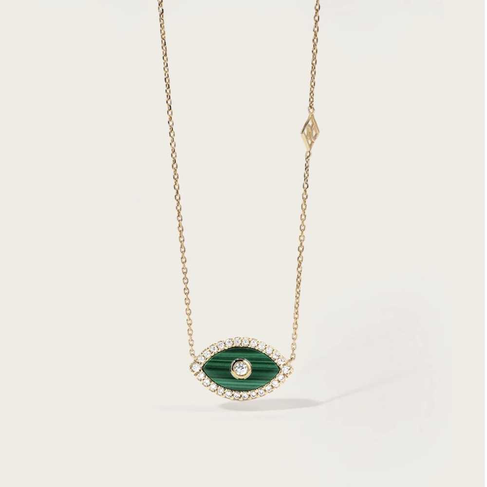 Collier Lana malachite