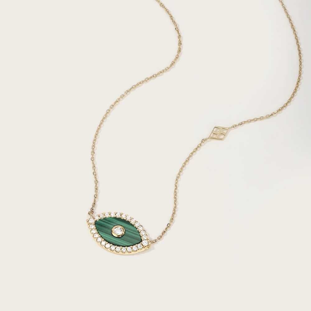 Collier Lana malachite