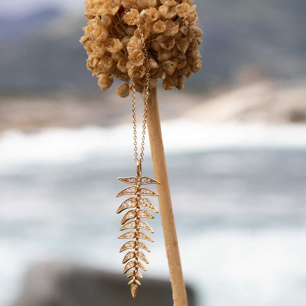 copy of Chestnut Leaf Necklace