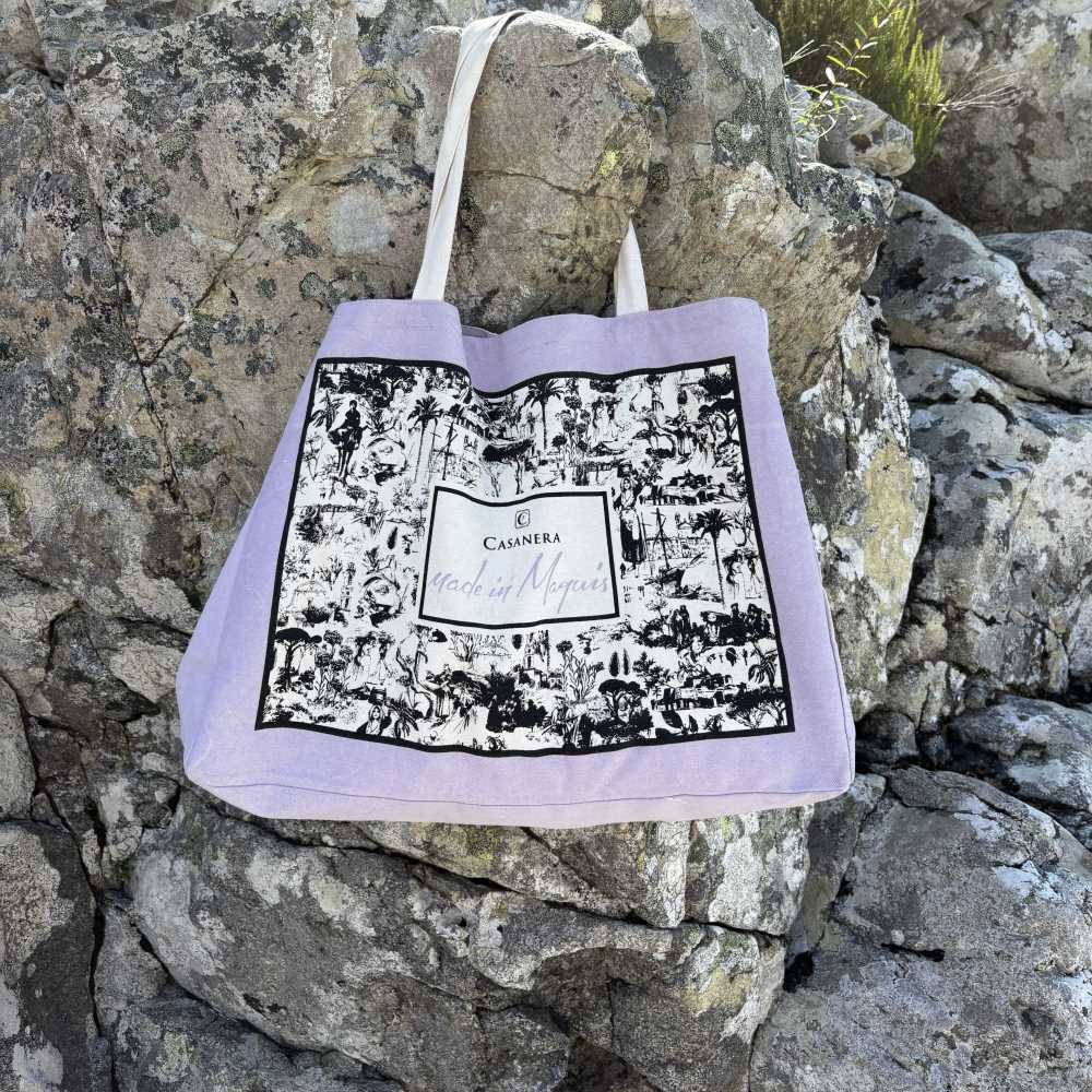 Tote Bag Toile de jouy