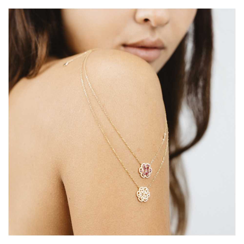Collier Flora Prune
