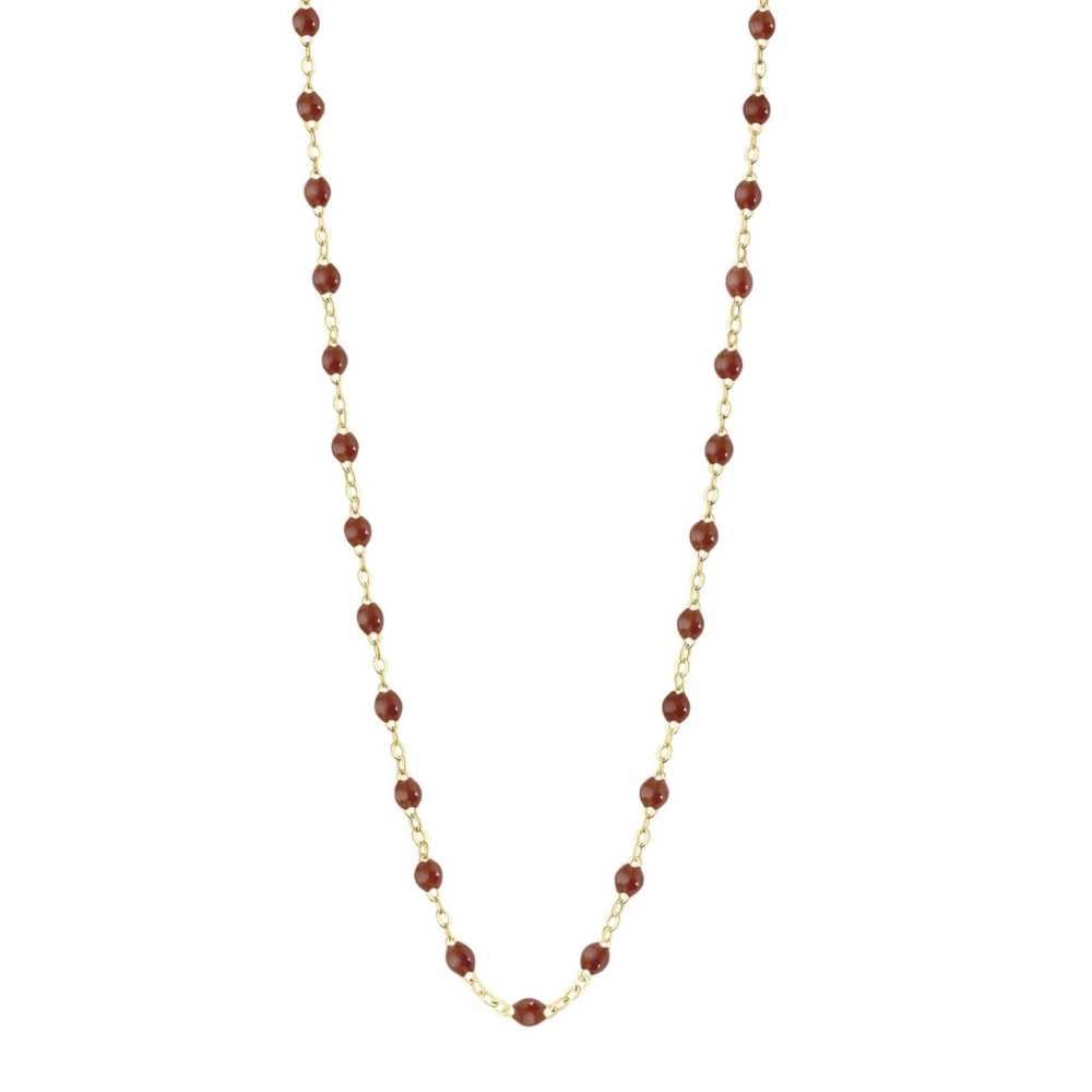 Gigi necklace 42cm yellow gold