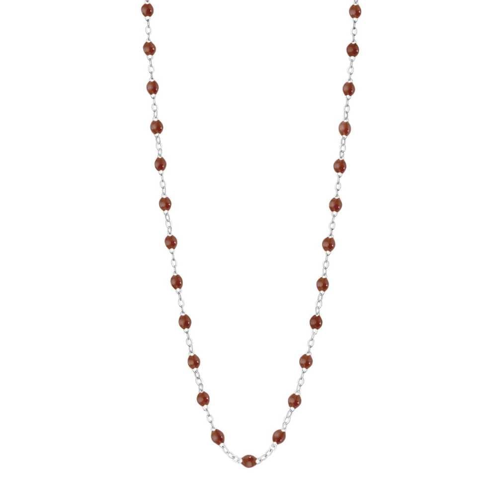Gigi necklace 42 cm white gold