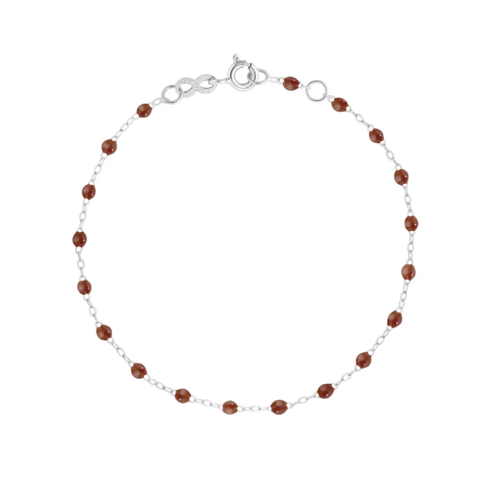 Bracelet Gigi 17cm or blanc