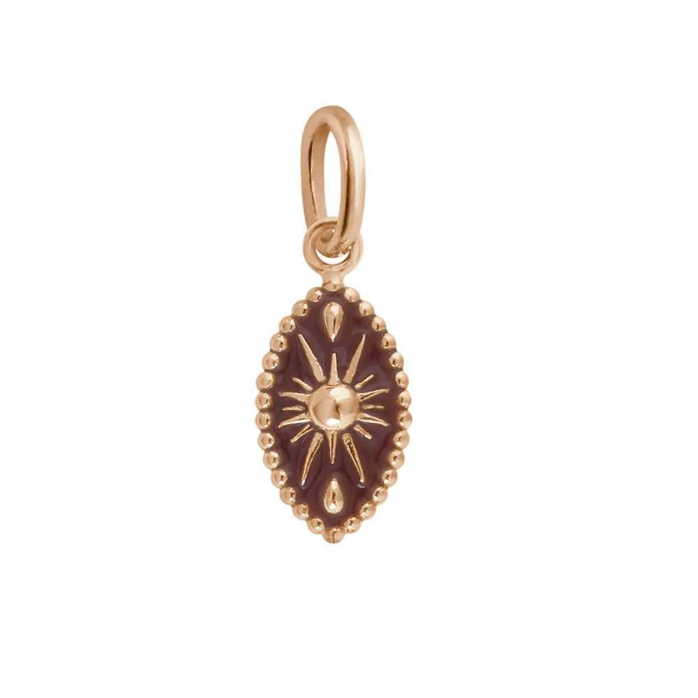 Pendentif Karma émaillé or...