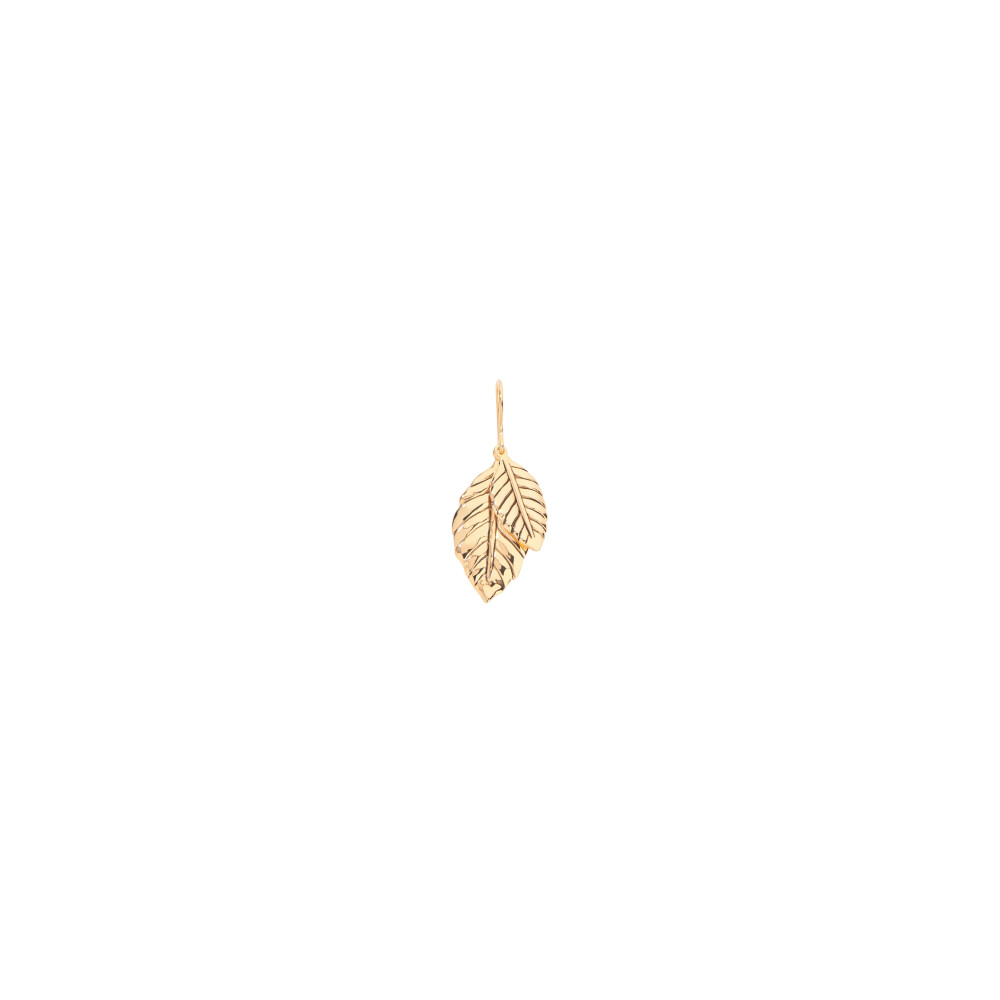 Rosalinde rose leaf earring AURELIE BIDERMANN - 1