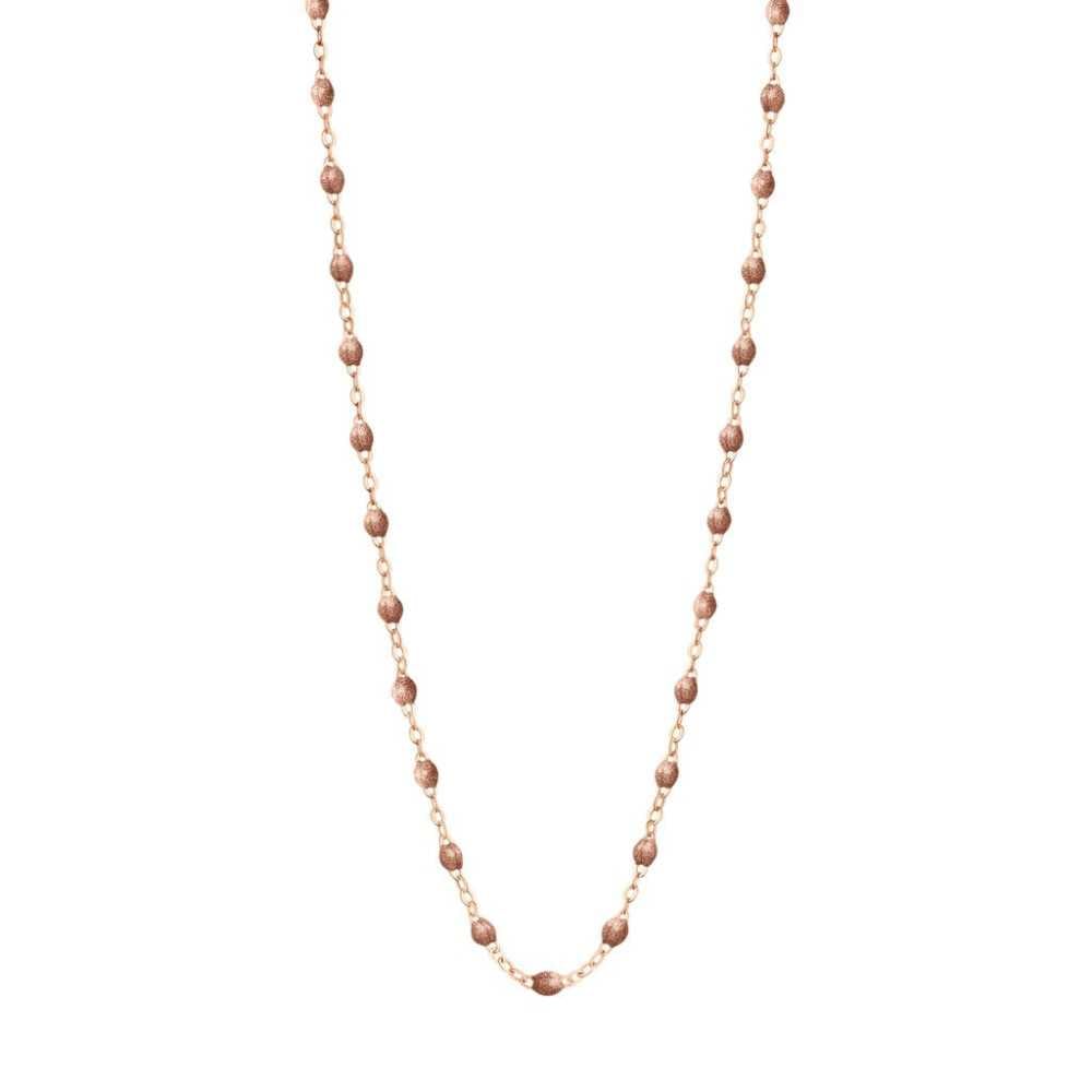 Gigi necklace 42cm rose gold