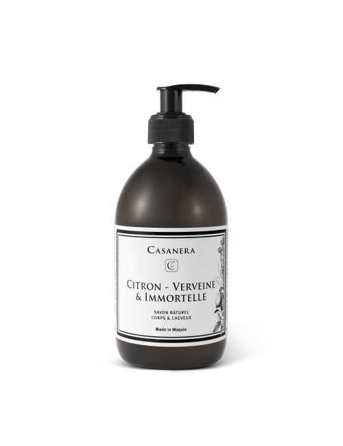 CITRON, VERVEINE & IMMORTELLE Savon liquide CASANERA - 1