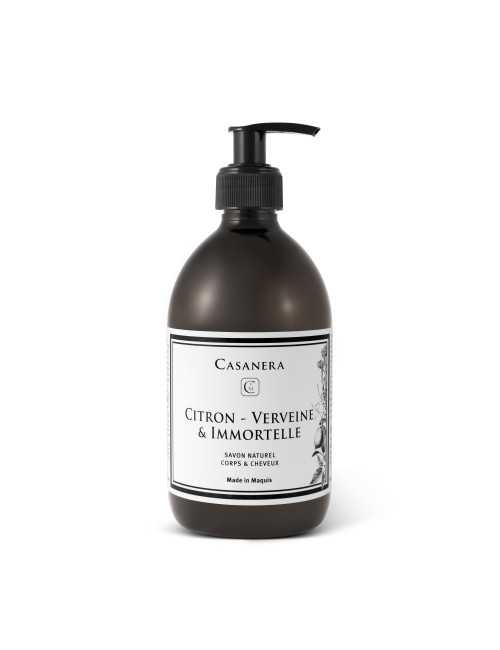 LEMON, VERBENA & IMMORTELLE Liquid soap CASANERA - 1